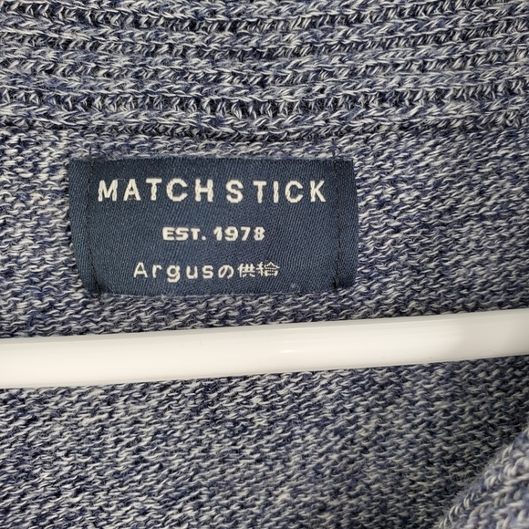 Matchstick Knit Button Front Cardigan Sweater - Picture 3 of 5